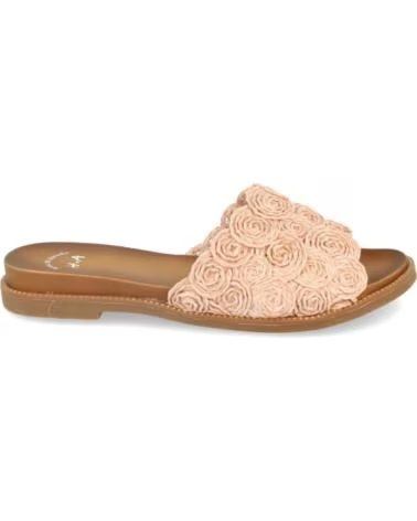 SPORT3PUNTO0 H006 ROSA FLACHE SANDALEN MIT BLUMEN VARIOS COLORES