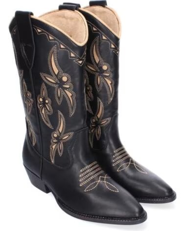 SPORT3PUNTO0 M4751 STIVALI WESTERN IN PELLE DA DONNA VARIOS COLORES