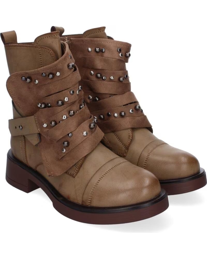 SPORT3PUNTO0 F6595 BIKER BOOTS KHAKI VARIOS COLORES