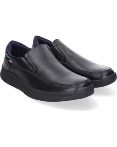 SPORT3PUNTO0 VR3E-052 FREIZEITSCHUH ZUM SCHLÜPFEN AUS LEDER SCHWARZ VARIOS COLORES