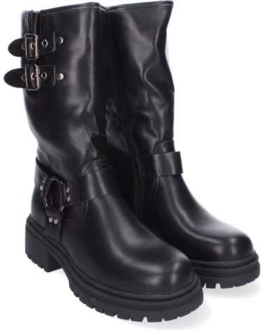 SPORT3PUNTO0 2410 STIVALI STILE BIKER E MILITARI NERO VARIOS COLORES