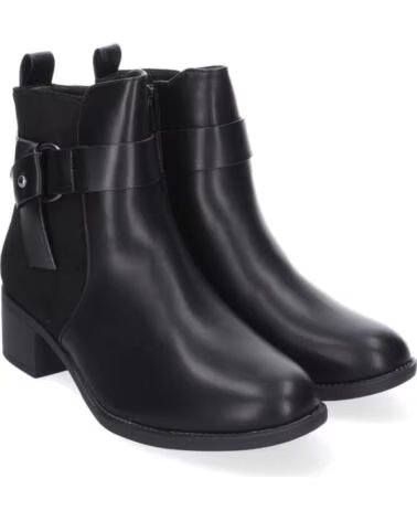 SPORT3PUNTO0 SCHWARZE STIEFELETTEN MIT SCHNALLE 2412 VARIOS COLORES