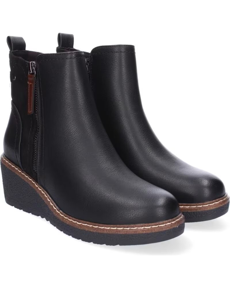 SPORT3PUNTO0 VRA-1066 SCHWARZE KEIL STIEFELETTEN VARIOS COLORES