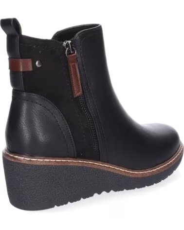 SPORT3PUNTO0 VRA-1066 SCHWARZE KEIL STIEFELETTEN VARIOS COLORES