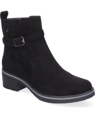 SPORT3PUNTO0 VRA-1072 DAMEN STIEFELETTEN AUS SYNTHETISCHEM WILDLEDER MIT SCHNALLE UND REISSVERSCHLUSS VARIOS COLORES
