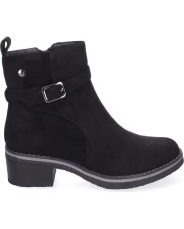 SPORT3PUNTO0 VRA-1072 DAMEN STIEFELETTEN AUS SYNTHETISCHEM WILDLEDER MIT SCHNALLE UND REISSVERSCHLUSS VARIOS COLORES