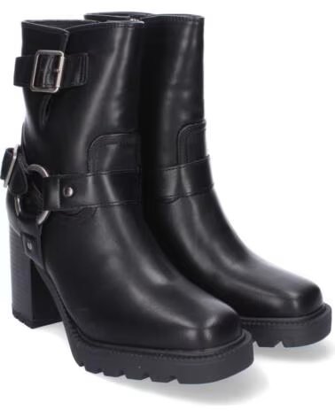 SPORT3PUNTO0 S-3411 STIVALETTI STILE MOTOCICLISTA E STIVALI MILITARI NERO VARIOS COLORES