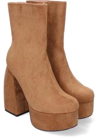 BOTTINES À TALON ÉPAIS ET PLATEFORME SPORT3PUNTO0 YZ22-15 VARIOS COLORES