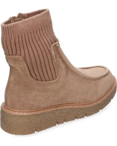 SPORT3PUNTO0 YZ24-018 KAKI WILDLEDER STIEFELETTEN VARIOS COLORES