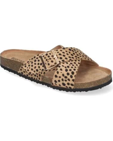 SPORT3PUNTO0 AY-2239 LEOPARD FLACHE SANDALEN VARIOS COLORES