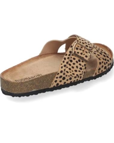 SPORT3PUNTO0 AY-2239 LEOPARD FLACHE SANDALEN VARIOS COLORES