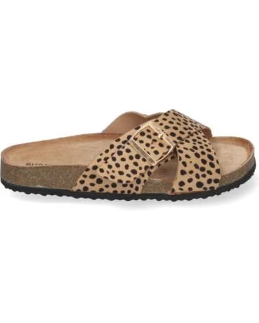 SPORT3PUNTO0 AY-2239 LEOPARD FLACHE SANDALEN VARIOS COLORES