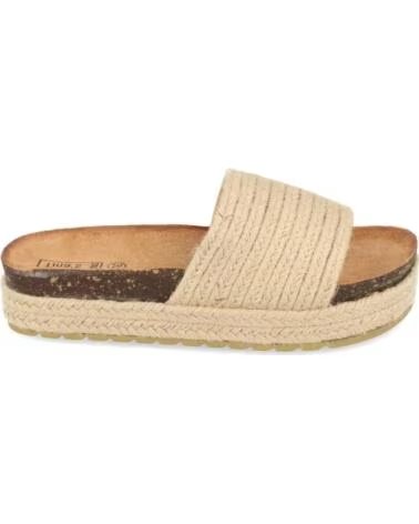 SPORT3PUNTO0 FLACHE SANDALEN L-19 BEIGE VARIOS COLORES