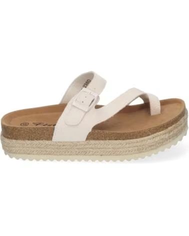 SPORT3PUNTO0 M-238 DAMEN FLACHE SANDALEN BEIGE VARIOS COLORES