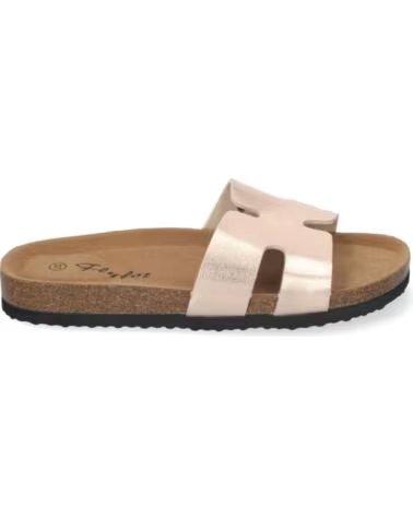 SPORT3PUNTO0 M-235 FLACHE SANDALEN CHAMPAGNER VARIOS COLORES