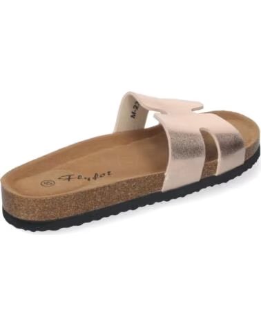 SPORT3PUNTO0 M-235 FLACHE SANDALEN CHAMPAGNER VARIOS COLORES