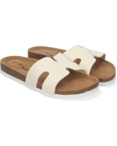 SPORT3PUNTO0 M-235 FLACHE SANDALEN BEIGE VARIOS COLORES