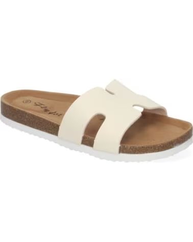 SPORT3PUNTO0 M-235 FLACHE SANDALEN BEIGE VARIOS COLORES