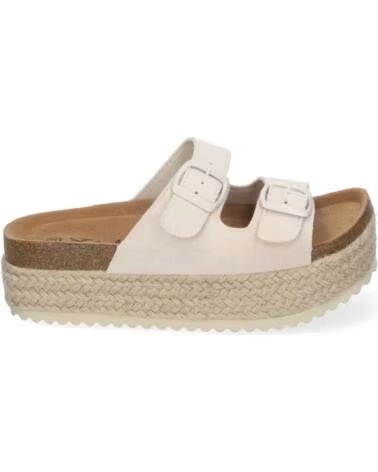 SPORT3PUNTO0 M-189 PLATEAU-SANDALE BEIGEFARBEN VARIOS COLORES