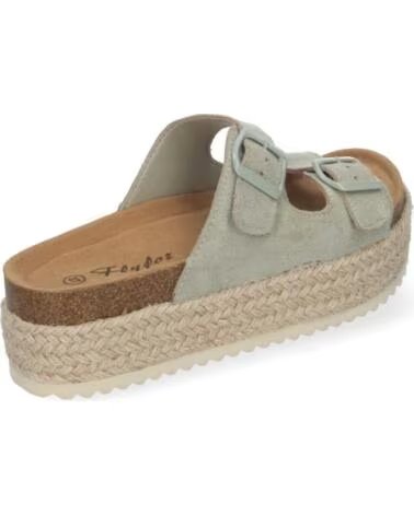 SPORT3PUNTO0 M-189 PLATEAU-SANDALEN GRÜN VARIOS COLORES