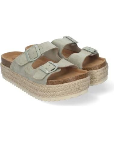 SPORT3PUNTO0 M-189 PLATEAU-SANDALEN GRÜN VARIOS COLORES