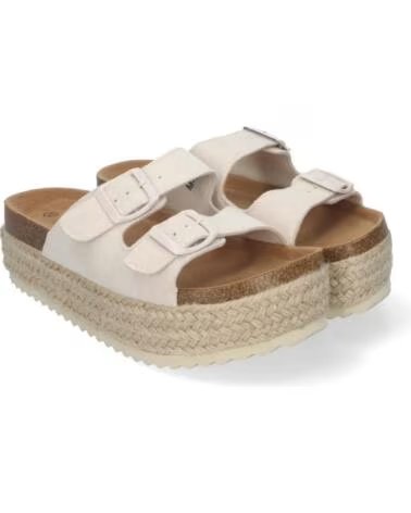 SPORT3PUNTO0 M-189 PLATEAU-SANDALE BEIGEFARBEN VARIOS COLORES