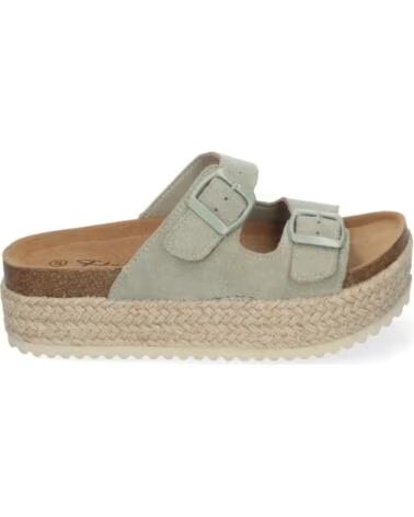 SPORT3PUNTO0 M-189 PLATEAU-SANDALEN GRÜN VARIOS COLORES