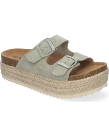 SPORT3PUNTO0 M-189 PLATEAU-SANDALEN GRÜN VARIOS COLORES