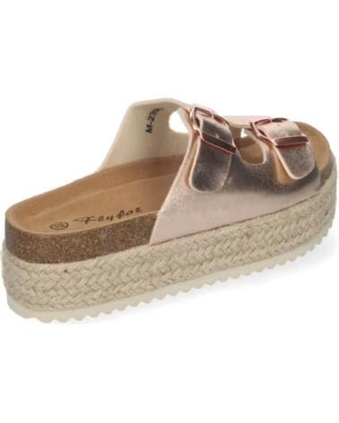 SPORT3PUNTO0 M-239 PLATEAU SANDALEN CHAMPAGNER VARIOS COLORES