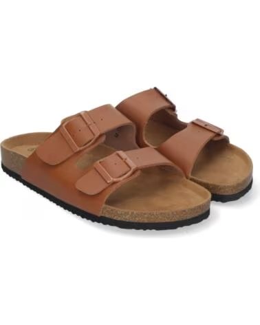 SPORT3PUNTO0 M-151 SANDALI BASSI TAUPE A DUE FIBBIE VARIOS COLORES