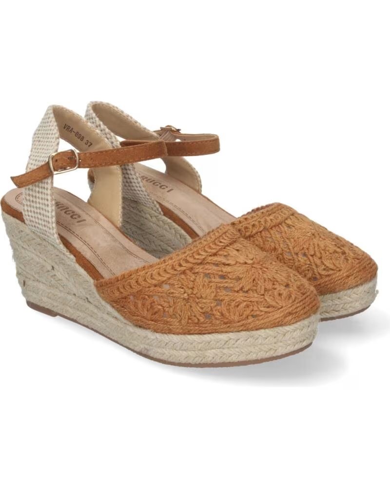 SPORT3PUNTO0 VRA-898 KEILSANDALEN AUS LEDER VARIOS COLORES
