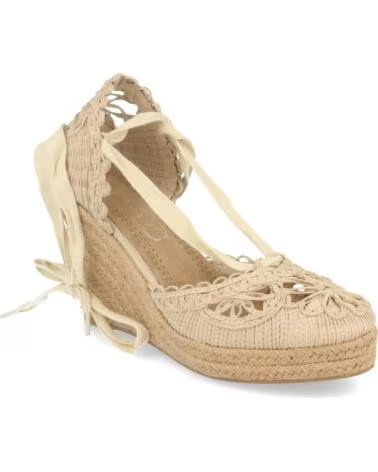 SPORT3PUNTO0 YZ19-53 ESPADRILLE COMPENSÉE BEIGE VARIOS COLORES