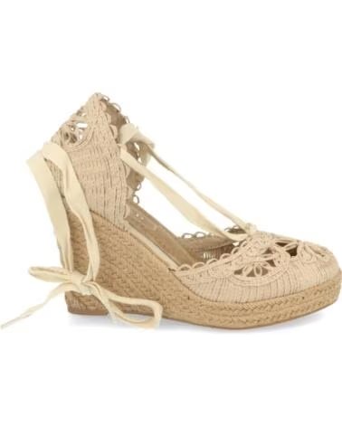 SPORT3PUNTO0 YZ19-53 ESPADRILLE COMPENSÉE BEIGE VARIOS COLORES
