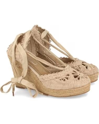 SPORT3PUNTO0 YZ19-53 ESPADRILLAS CON ZEPPA BEIGE VARIOS COLORES
