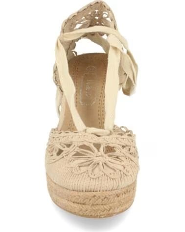 SPORT3PUNTO0 YZ19-53 ESPADRILLE COMPENSÉE BEIGE VARIOS COLORES