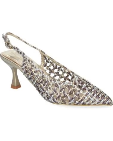 SPORT3PUNTO0 A-3001 SLINGBACK-PUMPS GRAU VARIOS COLORES