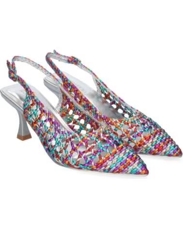 SPORT3PUNTO0 ESCARPINS SLINGBACK A-3001-MULTI MULTICOLORE TALON FIN VARIOS COLORES