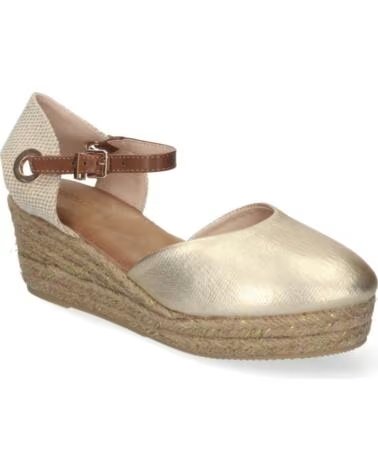 SPORT3PUNTO0 A-3005-GOLD KEILABSATZ ESPADRILLES GOLD VARIOS COLORES