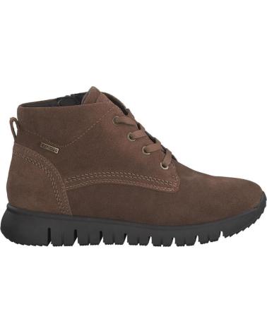 Botines de Mujer TAMARIS 86204 NUBUCK MARRON
