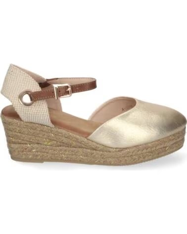SPORT3PUNTO0 A-3005-GOLD KEILABSATZ ESPADRILLES GOLD VARIOS COLORES