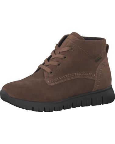 Botines de Mujer TAMARIS 86204 NUBUCK MARRON