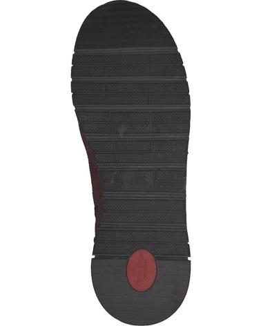Botines de Mujer TAMARIS 86204 NUBUCK ROJO