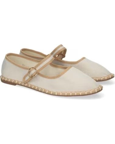 SPORT3PUNTO0 YSD-A ESPADRILLAS BEIGE CON CHIUSURA A FIBBIA VARIOS COLORES