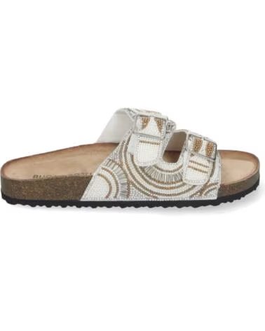 SPORT3PUNTO0 SANDALEN AY-3070 WEISS MIT PERLEN VARIOS COLORES