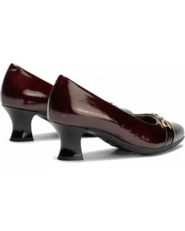 PITILLOS DAMEN PUMPS 11683 SCHWARZ-BORDEAUX NEGRO-BURDEOS