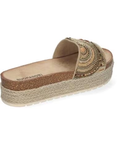 SPORT3PUNTO0 PLATEAU-SANDALEN AY-3072 GOLD VARIOS COLORES
