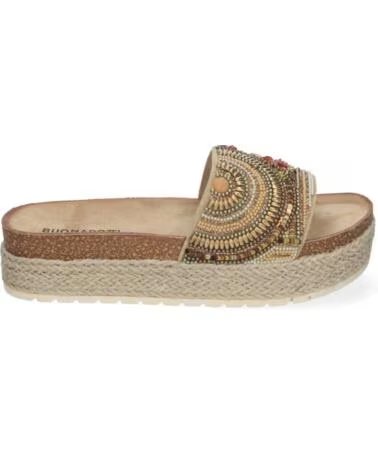 SPORT3PUNTO0 PLATEAU-SANDALEN AY-3072 GOLD VARIOS COLORES