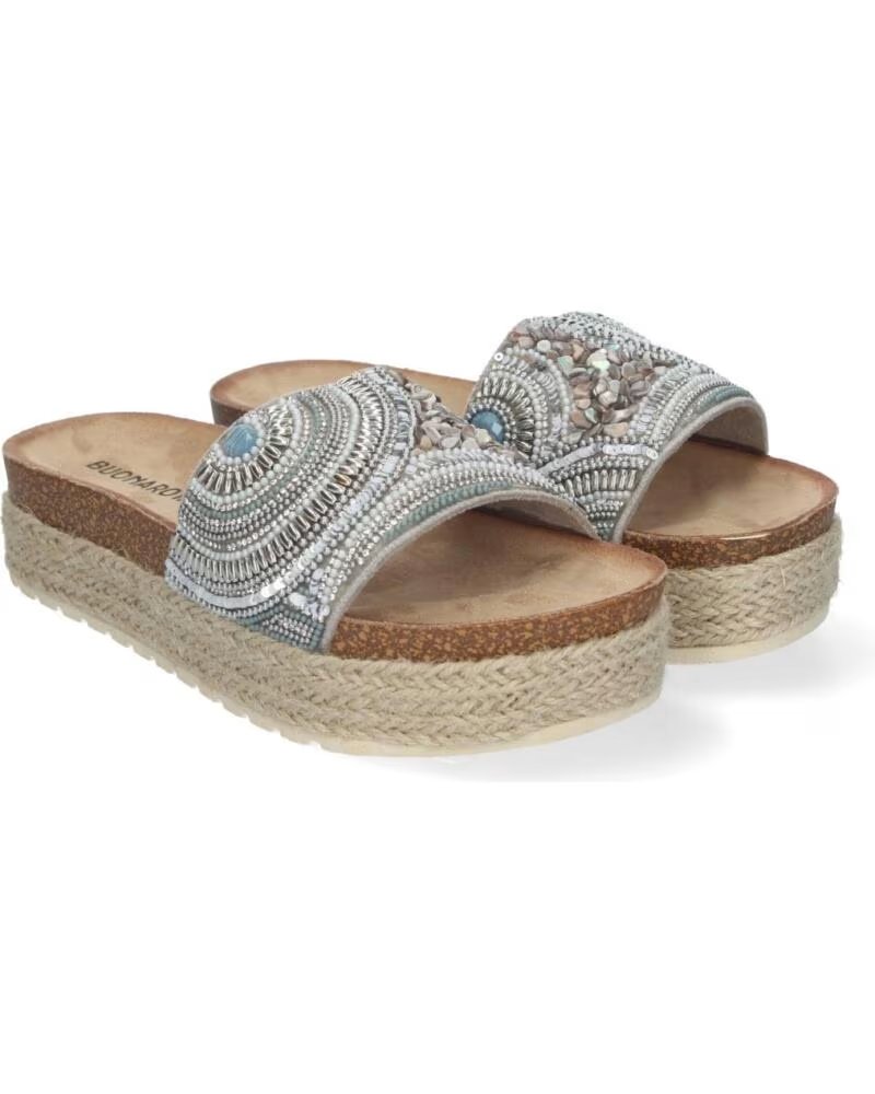 SPORT3PUNTO0 AY-3072 PLATEAU SANDALEN SILBER VARIOS COLORES
