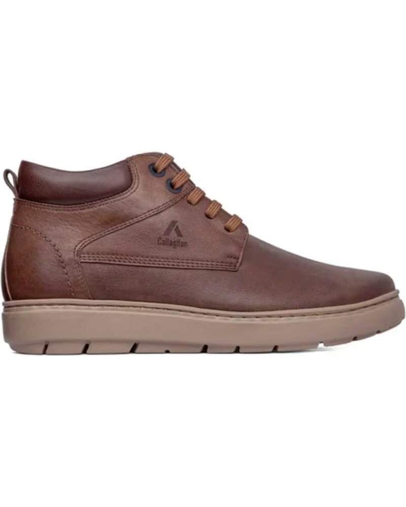 BOTAS DE COURO PARA HOMEM CALLAGHAN 60608 CASTANHO MARRóN