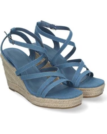 SPORT3PUNTO0 SANDALI CON ZEPPA JNS-5Q34 BLU VARIOS COLORES